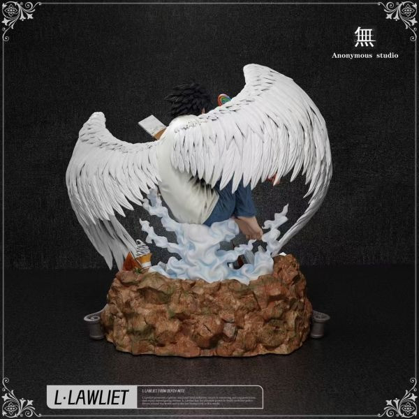 【預購】無名 Anonymous L Lawliet 雙配色 死亡筆記本 心蹤,shinzou,GK,雕像,公仔,玩具,模型,一番賞,GK模型,GK雕像