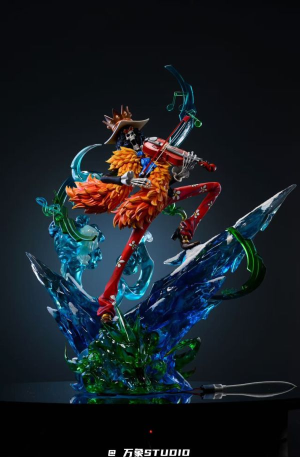 【預購】萬象 靈魂之王 布魯克 海賊王 心蹤,shinzou,GK,雕像,公仔,玩具,模型,一番賞,GK模型,GK雕像