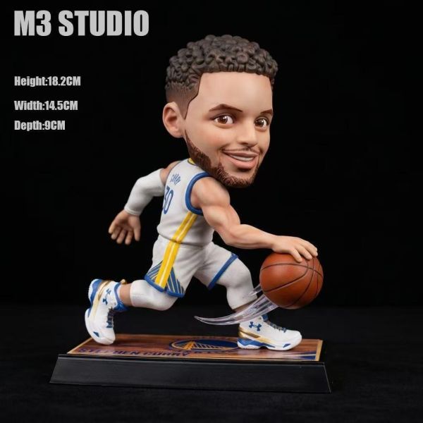 【預購】M3 庫裏 突破運球 柯瑞 NBA 心蹤,shinzou,GK,雕像,公仔,玩具,模型,一番賞,GK模型,GK雕像