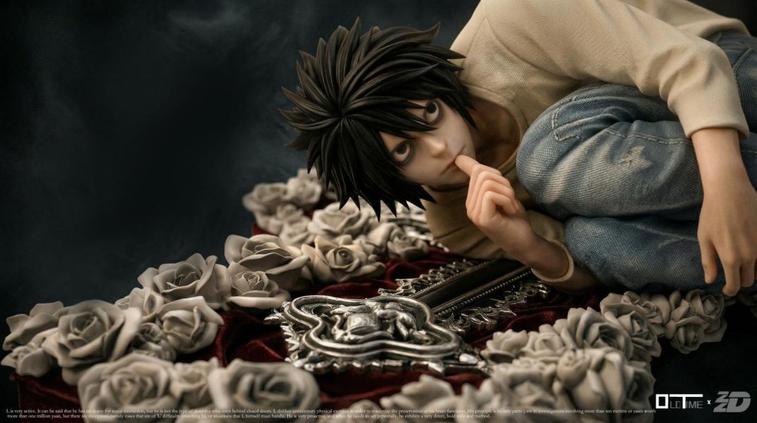 【預購】Old Time×ZZDD L 艾爾·羅萊特 死亡筆記本 心蹤,shinzou,GK,雕像,公仔,玩具,模型,一番賞,GK模型,GK雕像