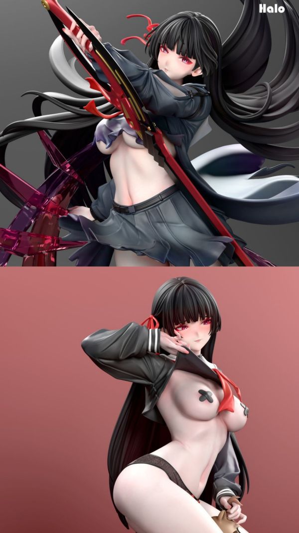 【預購】Halo CHISA 千咲 鳴潮 心蹤,shinzou,GK,雕像,公仔,玩具,模型,一番賞,GK模型,GK雕像