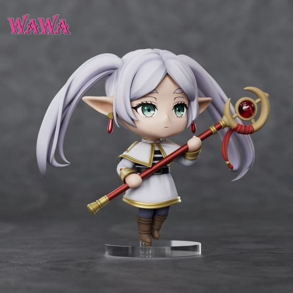 【預購】WAWA Q版芙莉蓮 葬送的芙莉蓮 心蹤,shinzou,GK,雕像,公仔,玩具,模型,一番賞,GK模型,GK雕像