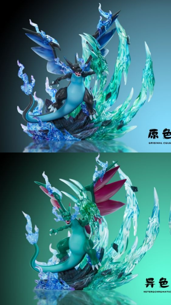 【預購】月之石×水艦隊 超級噴火龍X 寶可夢 心蹤,shinzou,GK,雕像,公仔,玩具,模型,一番賞,GK模型,GK雕像