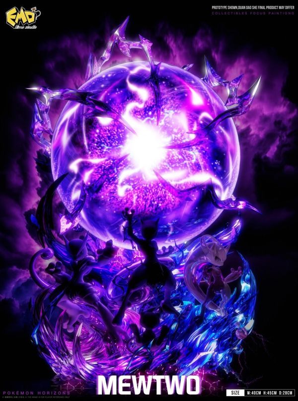 【預購】Emo工作室 超夢 寶可夢 心蹤,shinzou,GK,雕像,公仔,玩具,模型,一番賞,GK模型,GK雕像