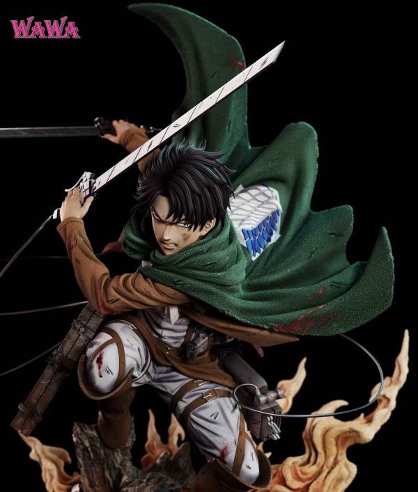 【預購】WAWA 里維兵長 進擊的巨人 心蹤,shinzou,GK,雕像,公仔,玩具,模型,一番賞,GK模型,GK雕像