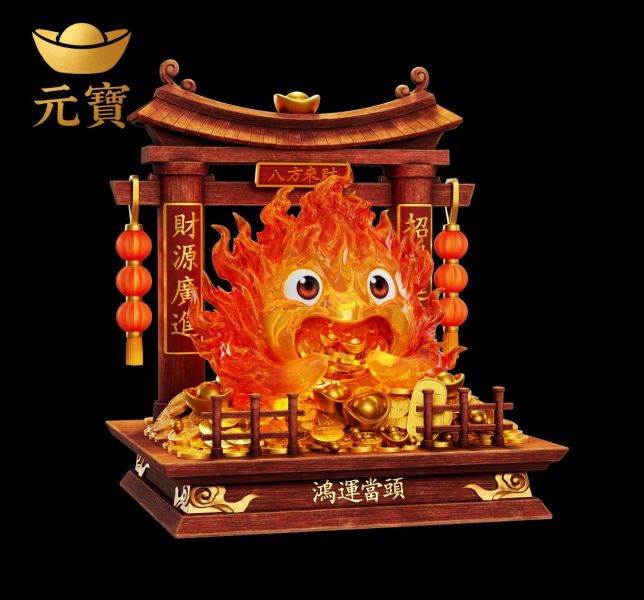 【預購】元寶 招財卡西法 霍爾的移動城堡 宮崎駿 心蹤,shinzou,GK,雕像,公仔,玩具,模型,一番賞,GK模型,GK雕像