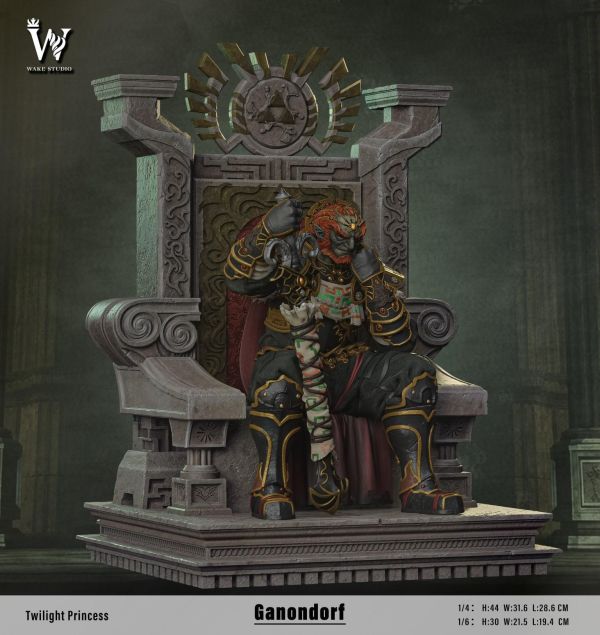 【預購】Wake 黃昏公主 加儂多夫 薩爾達傳說 心蹤,shinzou,GK,雕像,公仔,玩具,模型,一番賞,GK模型,GK雕像
