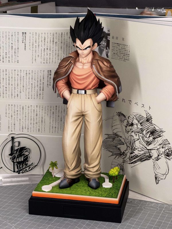 【預購】Wish 許願 這個老爸不太冷 休閒服貝吉塔 七龍珠 心蹤,shinzou,GK,雕像,公仔,玩具,模型,一番賞,GK模型,GK雕像