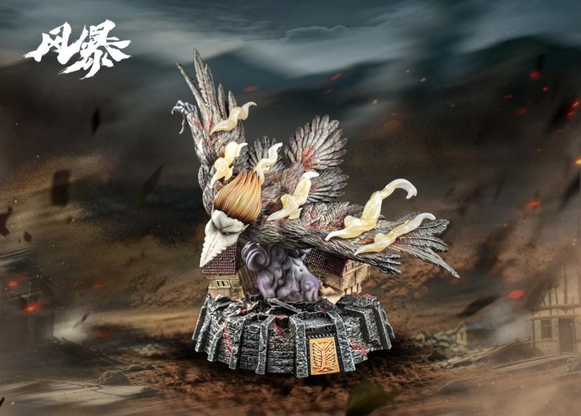 【預購】風暴 鳥巨 法爾可 進擊的巨人 心蹤,shinzou,GK,雕像,公仔,玩具,模型,一番賞,GK模型,GK雕像