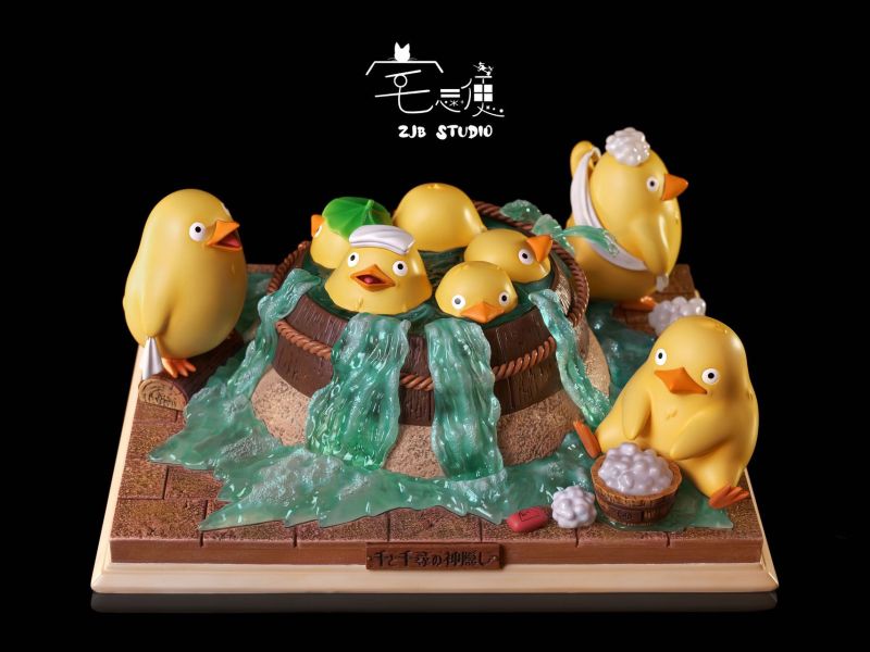 【預購】宅急便 小黃鴨泡澡記 神隱少女 宮崎駿 心蹤,shinzou,GK,雕像,公仔,玩具,模型,一番賞,GK模型,GK雕像