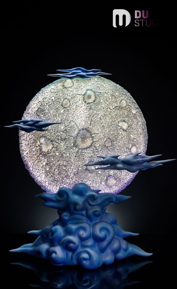 【預購】Du 超四月亮背景 不含人物 心蹤,shinzou,GK,雕像,公仔,玩具,模型,一番賞,GK模型,GK雕像