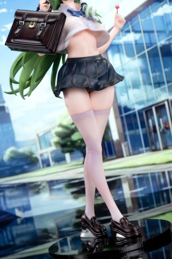 【預購】東方人型 東風谷早苗JK版 東方Project 心蹤,shinzou,GK,雕像,公仔,玩具,模型,一番賞,GK模型,GK雕像