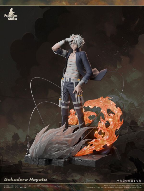 【預購】Freedom 獄寺隼人 家庭教師 心蹤,shinzou,GK,雕像,公仔,玩具,模型,一番賞,GK模型,GK雕像