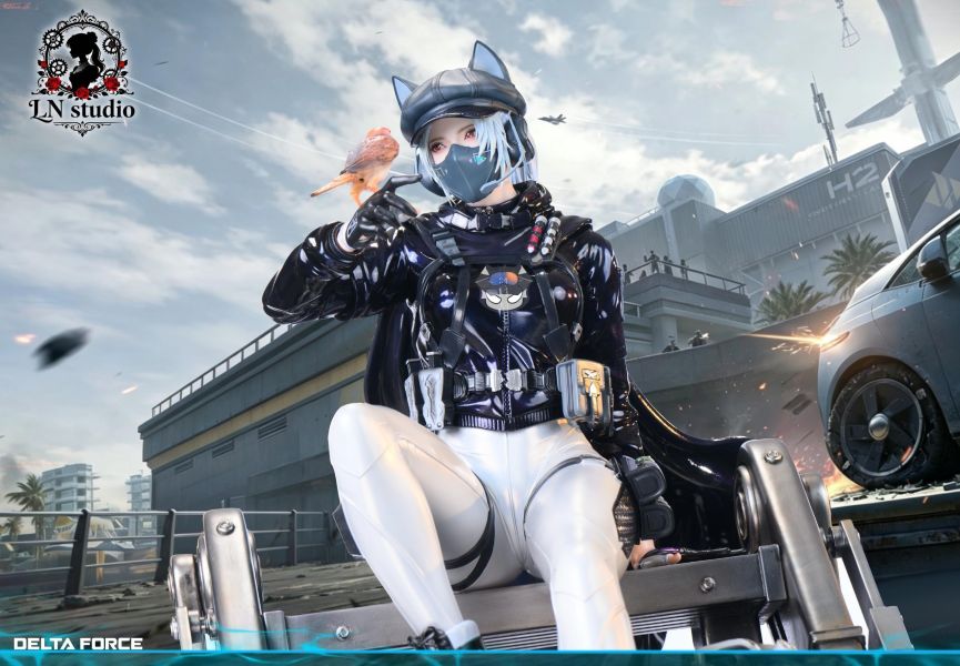 【預購】Ln 邪惡貓貓頭露娜 三角洲行動 明日方舟 心蹤,shinzou,GK,雕像,公仔,玩具,模型,一番賞,GK模型,GK雕像