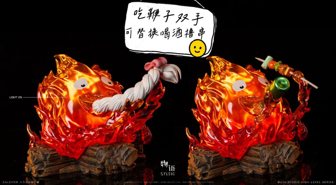 【預購】物語 卡西法吃頭髮 霍爾的移動城堡 宮崎駿 心蹤,shinzou,GK,雕像,公仔,玩具,模型,一番賞,GK模型,GK雕像