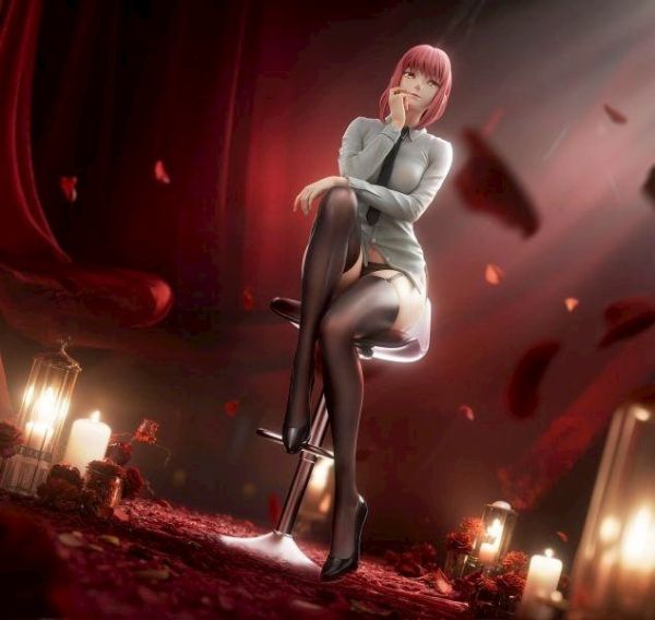 【預購】BB Girl 瑪奇瑪 鏈鋸人 心蹤,shinzou,GK,雕像,公仔,玩具,模型,一番賞,GK模型,GK雕像