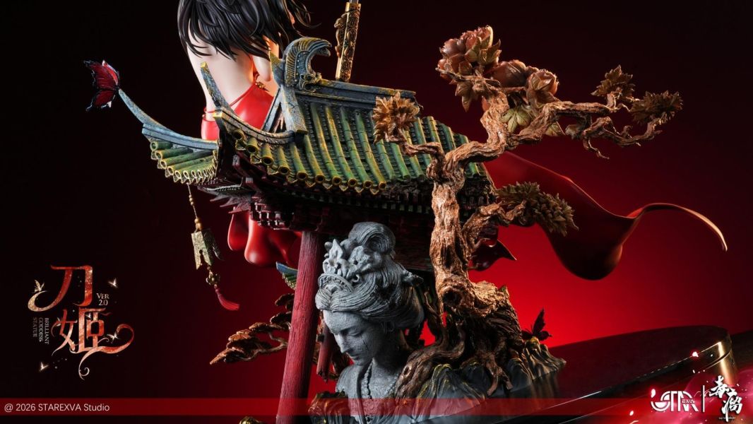 【預購】正版授權 STAREXVA 刀姬Ver.2 心蹤,shinzou,GK,雕像,公仔,玩具,模型,一番賞,GK模型,GK雕像