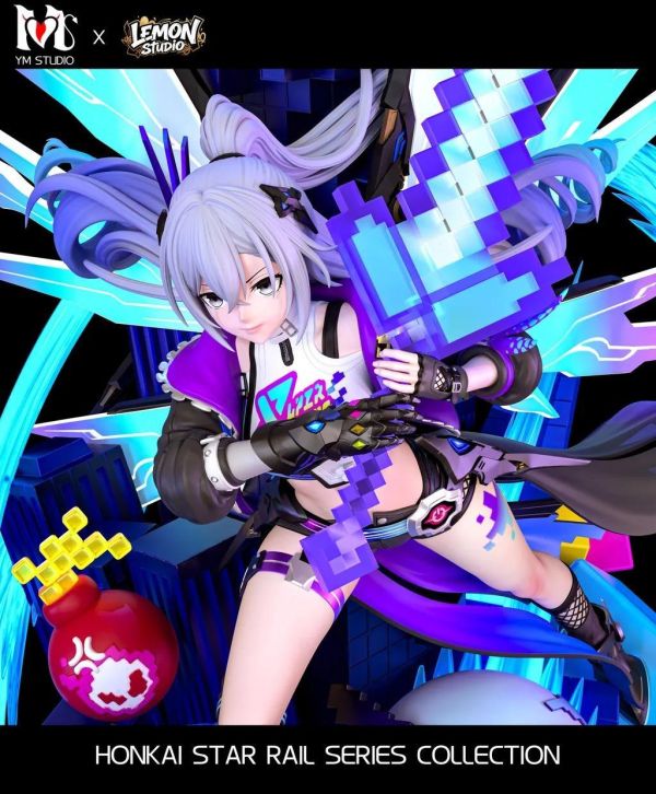 【預購】Lemon×欲夢 YM 狼尊 銀狼 Lv999 崩壞:星穹鐵道 心蹤,shinzou,GK,雕像,公仔,玩具,模型,一番賞,GK模型,GK雕像