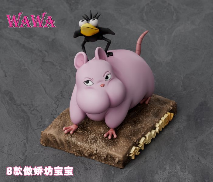 【預購】WAWA 坊寶寶 神隱少女 宮崎駿 心蹤,shinzou,GK,雕像,公仔,玩具,模型,一番賞,GK模型,GK雕像