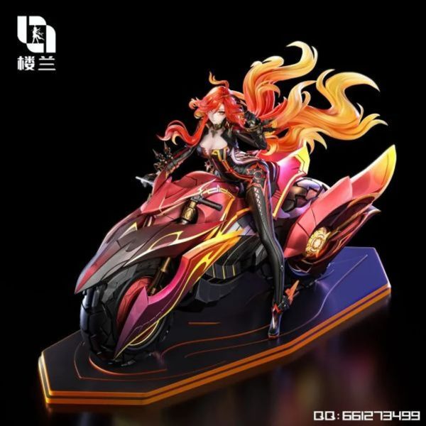 【預購】樓蘭 loulan 火神 摩托瑪薇卡 原神 心蹤,shinzou,GK,雕像,公仔,玩具,模型,一番賞,GK模型,GK雕像