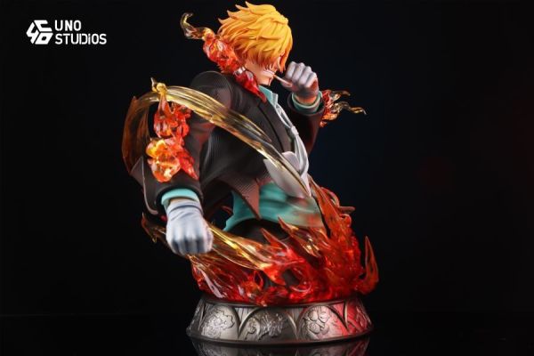 【預購】UNO 1/4香吉士胸像 海賊王 心蹤,shinzou,GK,雕像,公仔,玩具,模型,一番賞,GK模型,GK雕像