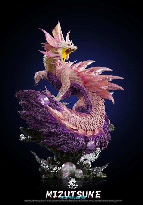 【預購】Dragon Realm 泡狐龍 魔物獵人 心蹤,shinzou,GK,雕像,公仔,玩具,模型,一番賞,GK模型,GK雕像