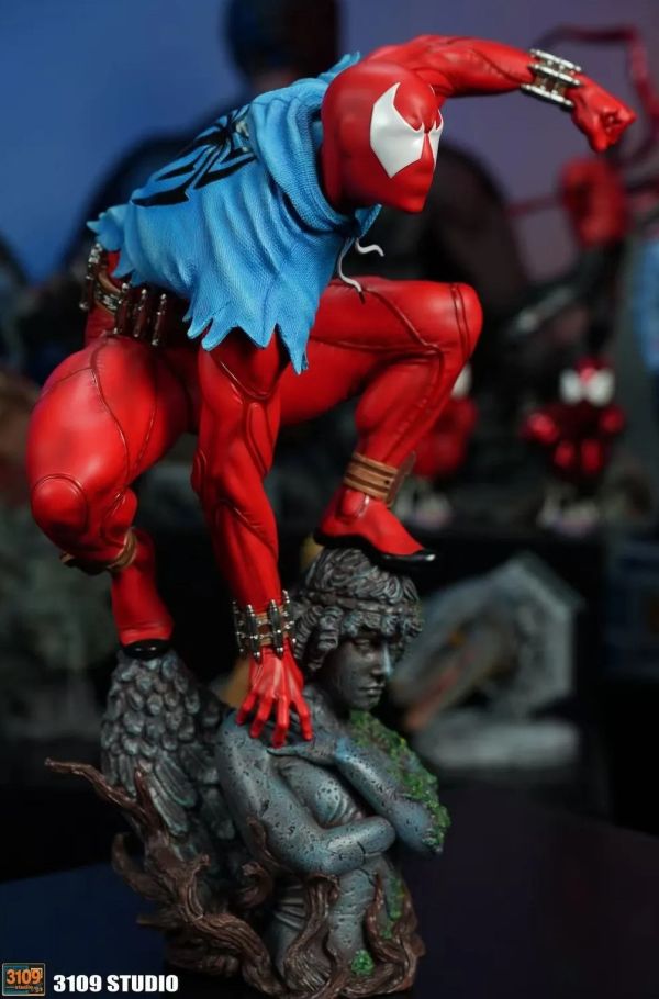 【預購】3109 猩紅蜘蛛人 Marvel漫威 心蹤,shinzou,GK,雕像,公仔,玩具,模型,一番賞,GK模型,GK雕像