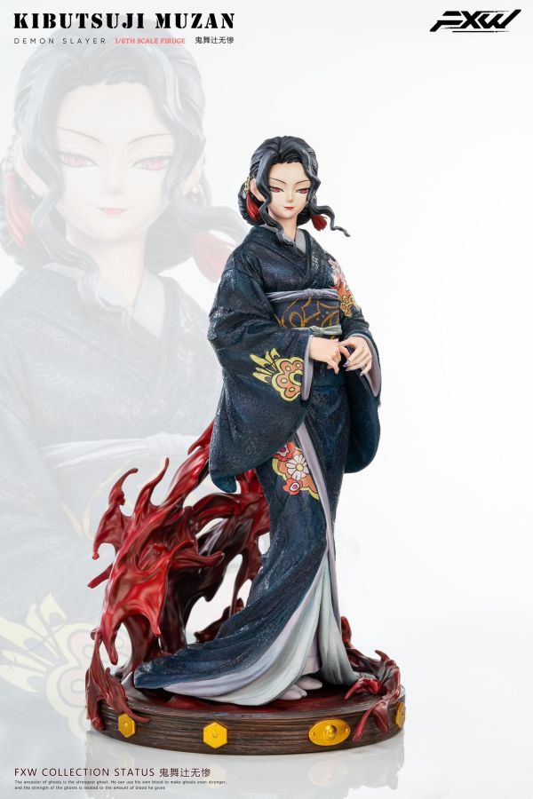 【預購】FXW 無慘大人 女版 鬼滅之刃 心蹤,shinzou,GK,雕像,公仔,玩具,模型,一番賞,GK模型,GK雕像