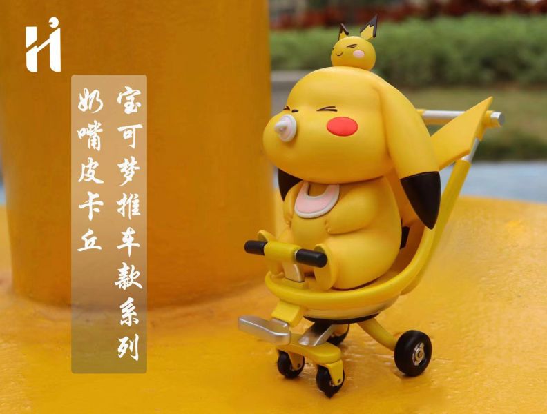 【海外現貨】HIHI 奶嘴皮卡丘 寶可夢 心蹤,shinzou,GK,雕像,公仔,玩具,模型,一番賞,GK模型,GK雕像