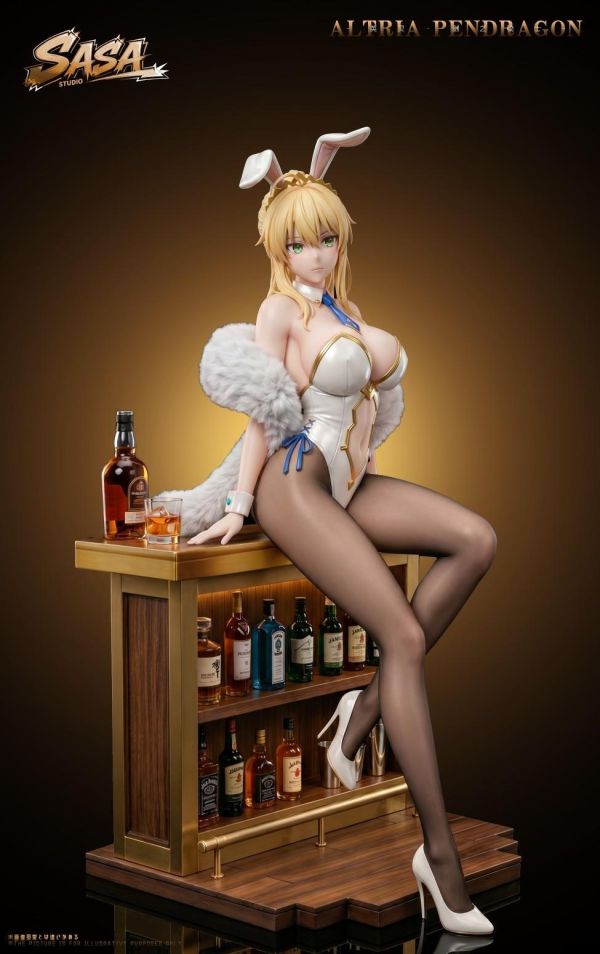 【預購】sasa 阿爾托莉雅 兔女郎 Fate 心蹤,shinzou,GK,雕像,公仔,玩具,模型,一番賞,GK模型,GK雕像