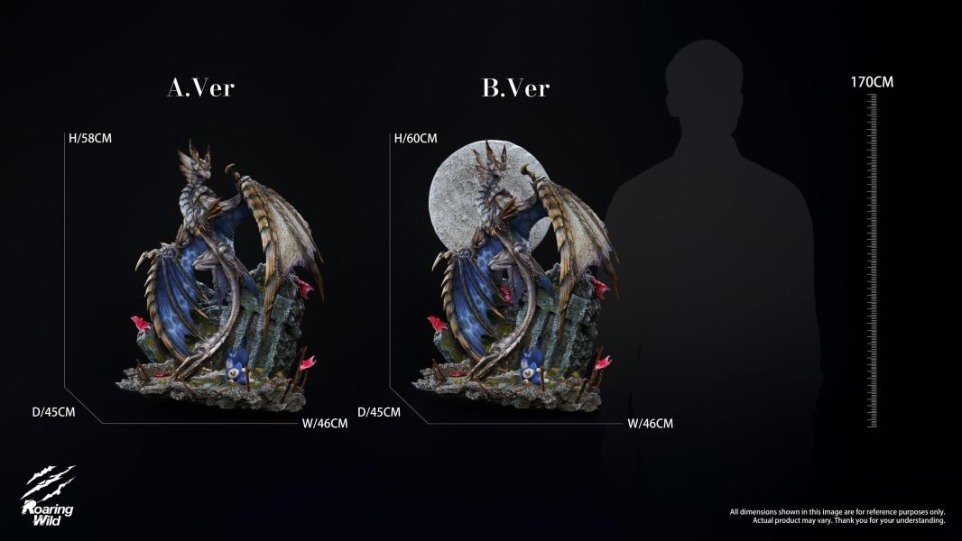 【預購】Roaring Wild 原初爵銀龍 魔物獵人 心蹤,shinzou,GK,雕像,公仔,玩具,模型,一番賞,GK模型,GK雕像