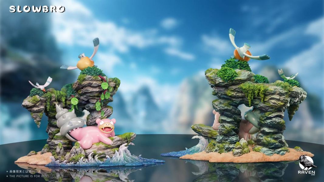 【預購】Raven 渡鴉 悠閒的呆呆獸B版 寶可夢 心蹤,shinzou,GK,雕像,公仔,玩具,模型,一番賞,GK模型,GK雕像