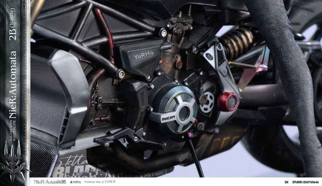 【預購】Aetheria×SX 機車2B 尼爾:自動人形 心蹤,shinzou,GK,雕像,公仔,玩具,模型,一番賞,GK模型,GK雕像