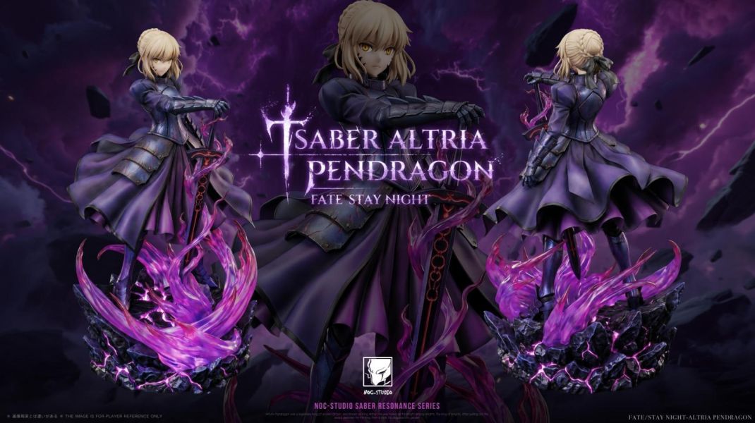 【預購】Noc 黑呆 saber Fate 心蹤,shinzou,GK,雕像,公仔,玩具,模型,一番賞,GK模型,GK雕像