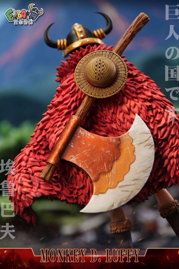 【預購】艾爾巴夫 Elbaph 巨人島 魯夫 海賊王 心蹤,shinzou,GK,雕像,公仔,玩具,模型,一番賞,GK模型,GK雕像