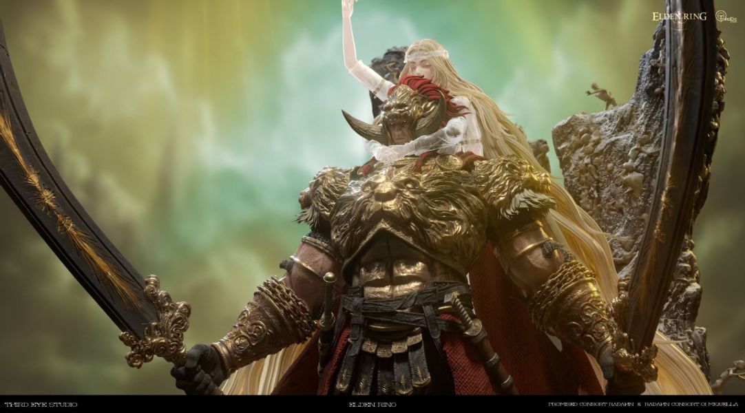 【預購】Third Eye 約定之王拉塔恩 米凱拉的王 艾爾登法環 心蹤,shinzou,GK,雕像,公仔,玩具,模型,一番賞,GK模型,GK雕像