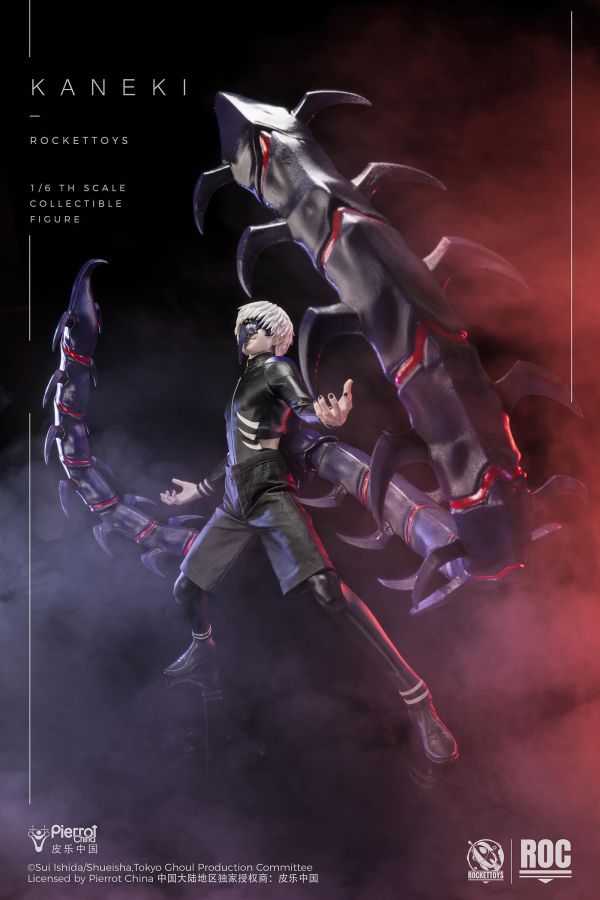 【預購】正版授權 Rocket Toys KANEKI 戰鬥服Ver. 金木研 東京喰種 心蹤,shinzou,GK,雕像,公仔,玩具,模型,一番賞,GK模型,GK雕像