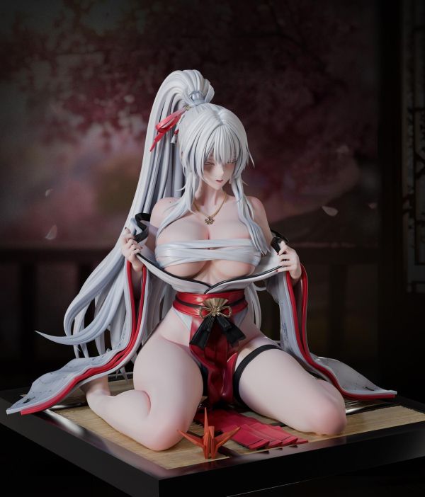 【預購】迷因 白髮姐姐 緋雪 鳴潮 心蹤,shinzou,GK,雕像,公仔,玩具,模型,一番賞,GK模型,GK雕像