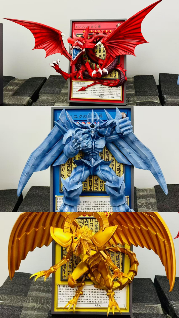 【海外現貨】Sakura 卡牌三幻神 遊戲王 心蹤,shinzou,GK,雕像,公仔,玩具,模型,一番賞,GK模型,GK雕像