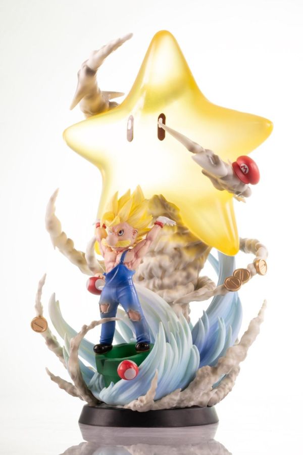 【預購】潮社 元氣彈馬里奧 悟空 超級瑪利歐 七龍珠 心蹤,shinzou,GK,雕像,公仔,玩具,模型,一番賞,GK模型,GK雕像