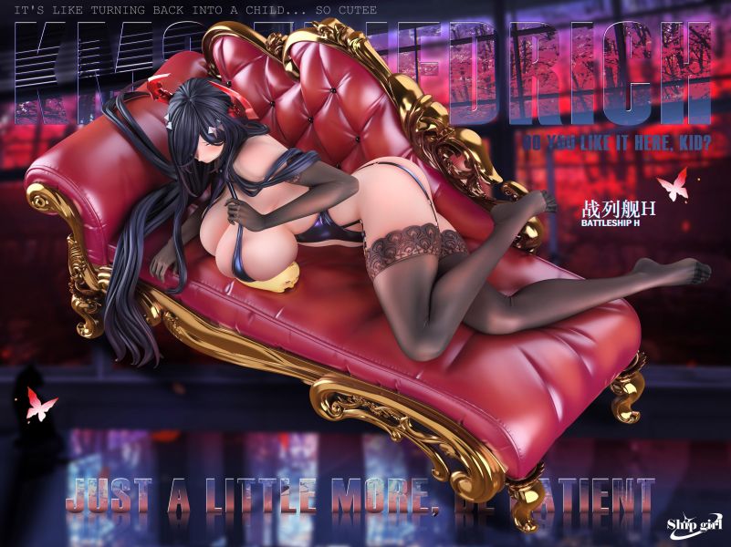 【預購】Ship girl 大帝 碧藍航線 心蹤,shinzou,GK,雕像,公仔,玩具,模型,一番賞,GK模型,GK雕像