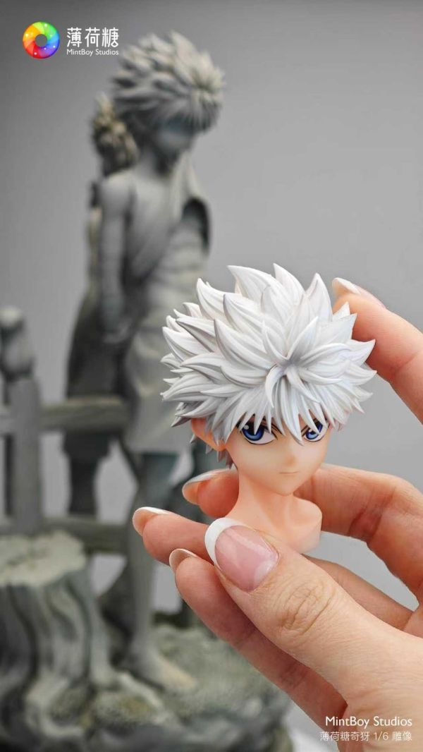 【預購】薄荷糖 MintBoy 奇犽 全職獵人 心蹤,shinzou,GK,雕像,公仔,玩具,模型,一番賞,GK模型,GK雕像