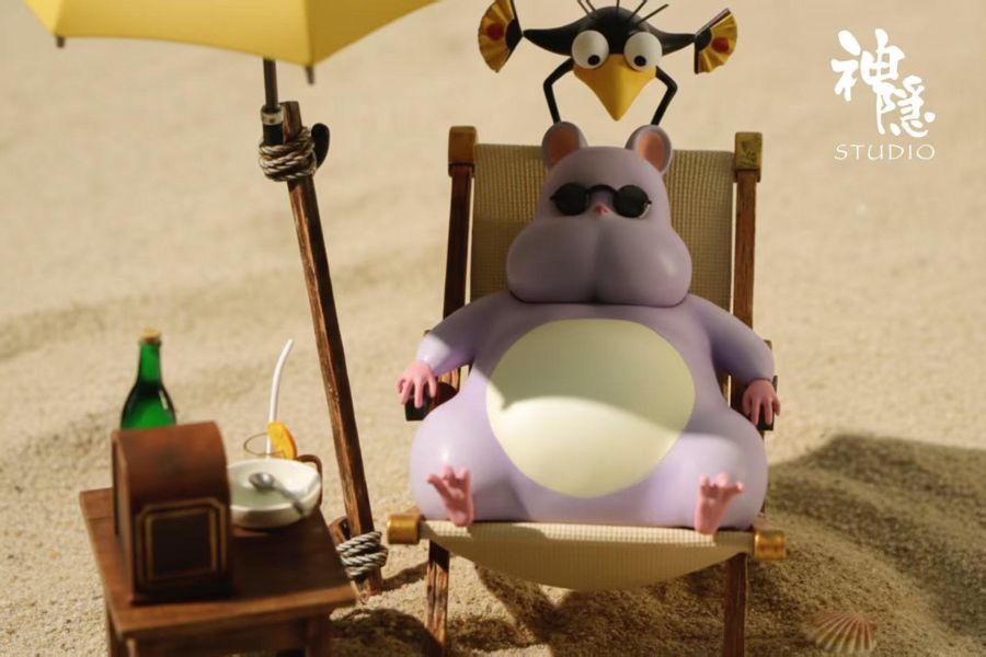 【預購】神隱 千與千尋坊寶寶的悠閒時光 神隱少女 宮崎駿 心蹤,shinzou,GK,雕像,公仔,玩具,模型,一番賞,GK模型,GK雕像