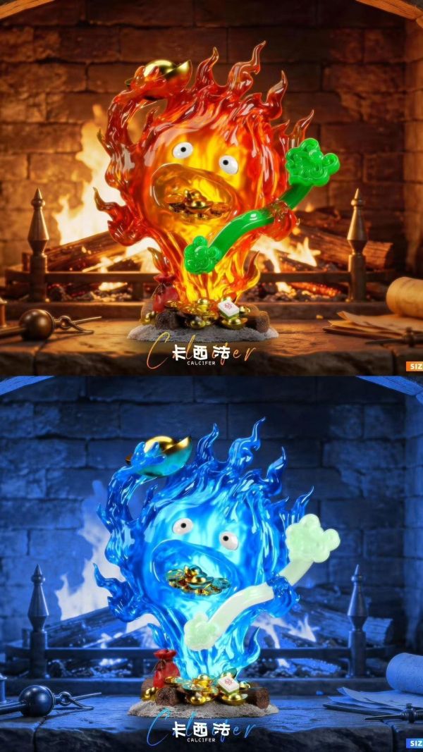 【預購】seven 招財如意卡西法 霍爾的移動城堡 宮崎駿 心蹤,shinzou,GK,雕像,公仔,玩具,模型,一番賞,GK模型,GK雕像