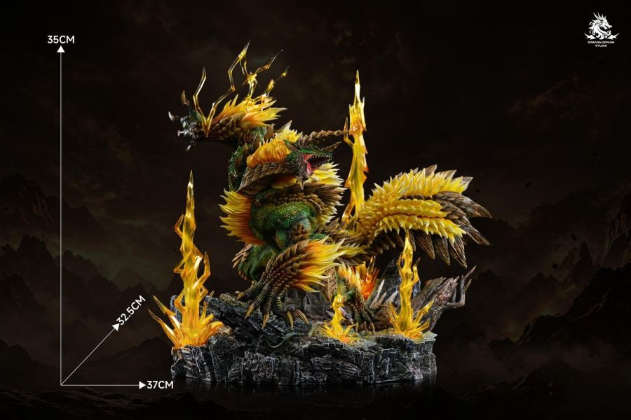 【預購】Dragon Realm 大尺寸 金雷公 魔物獵人 心蹤,shinzou,GK,雕像,公仔,玩具,模型,一番賞,GK模型,GK雕像
