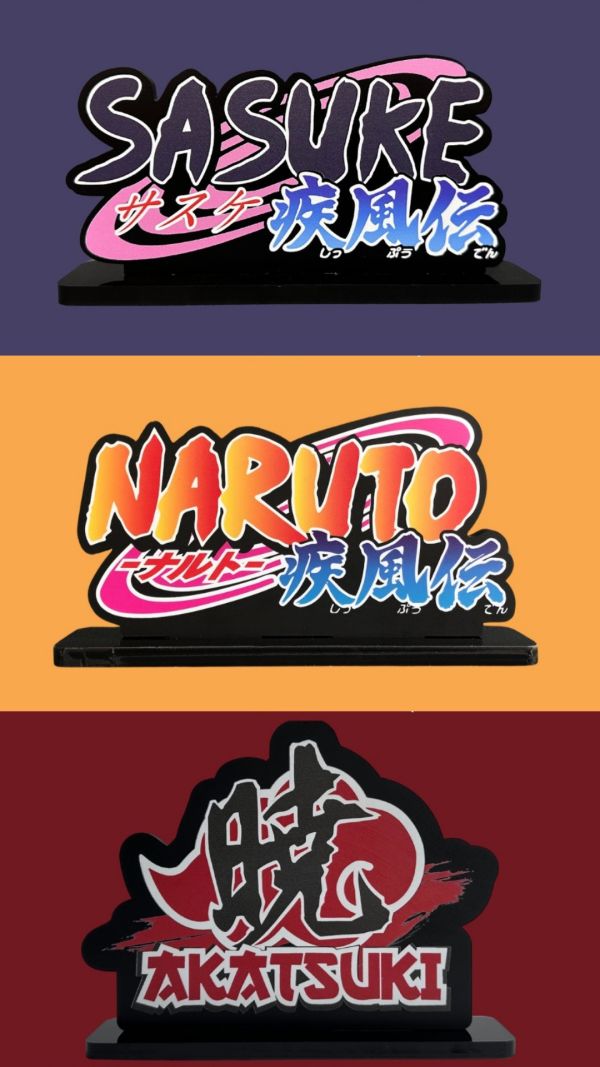 【海外現貨】NARUTO 火影忍者LOGO 壓克力立體立牌 心蹤,shinzou,GK,雕像,公仔,玩具,模型,一番賞,GK模型,GK雕像