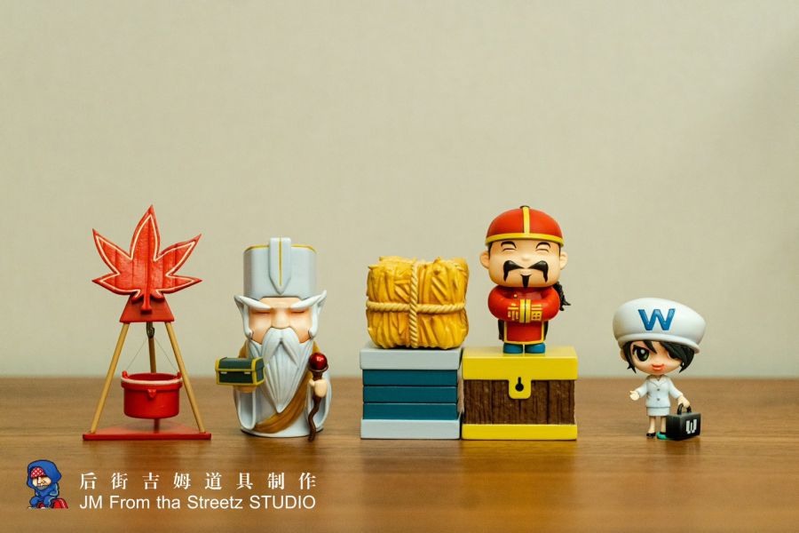 【預購】後街吉姆 NPC組合 楓之谷 心蹤,shinzou,GK,雕像,公仔,玩具,模型,一番賞,GK模型,GK雕像