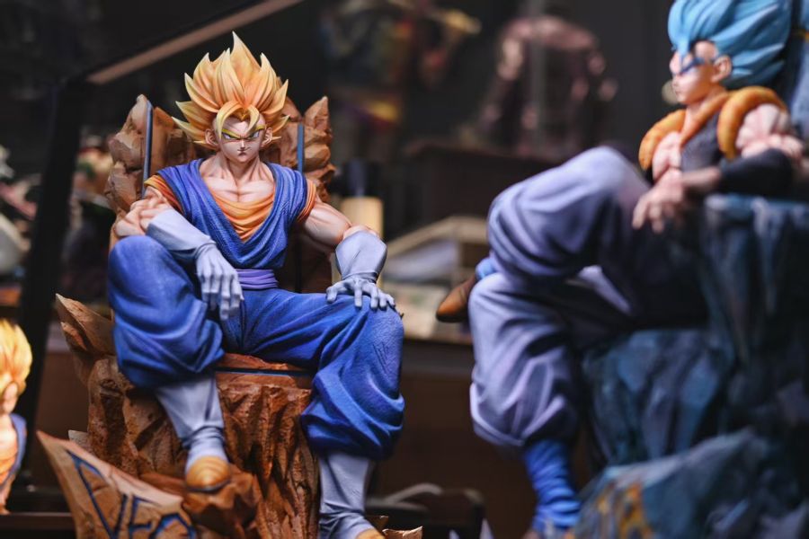 【預購】DW 王座雙王 悟吉塔 貝吉特 七龍珠 心蹤,shinzou,GK,雕像,公仔,玩具,模型,一番賞,GK模型,GK雕像