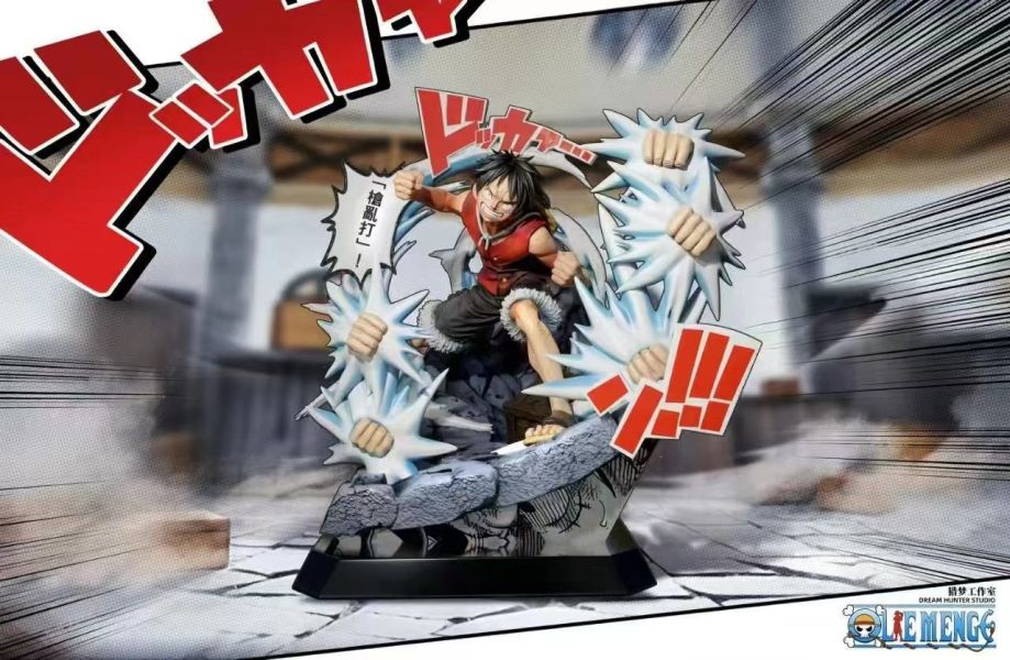 【預購】獵夢 死鬥系列 蒙其·D·魯夫 海賊王 心蹤,shinzou,GK,雕像,公仔,玩具,模型,一番賞,GK模型,GK雕像