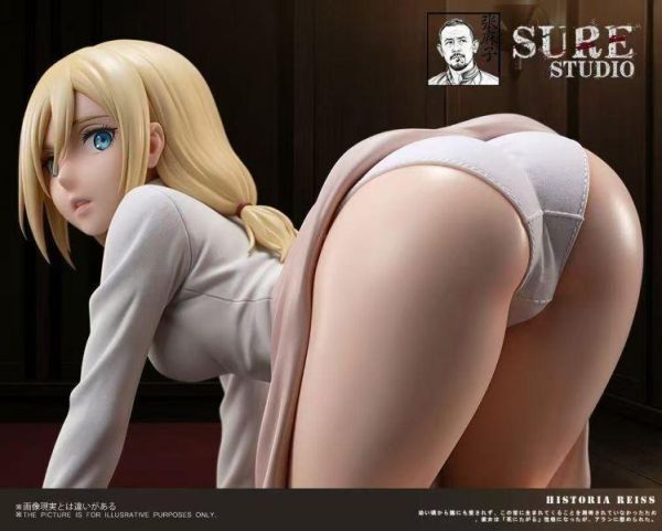 【預購】Sure 趴姿女王 希斯特莉亞 進擊的巨人 心蹤,shinzou,GK,雕像,公仔,玩具,模型,一番賞,GK模型,GK雕像